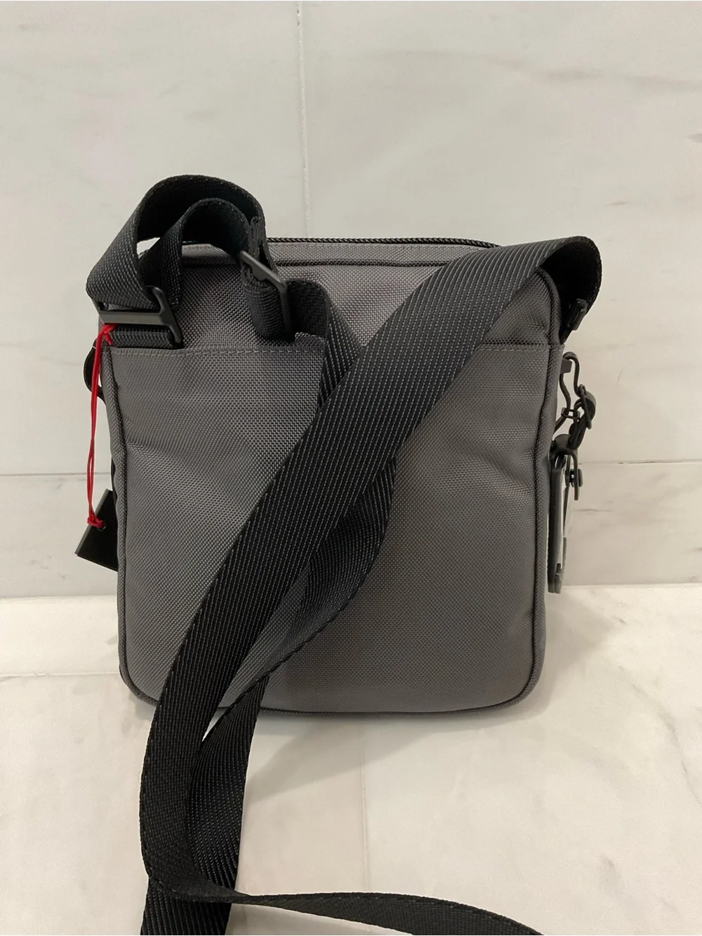 NEW Tumi ALPHA BRAVO JUNIOR 9.5” Ballistic Nylon Sling Crossbody Bag - CHARCOAL